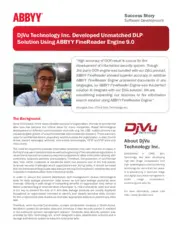 Preview of the DjVu Technology Case Study