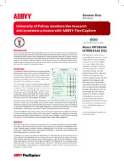 Preview of the INFOBANK INTERLEASE DSA Case Study