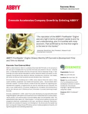 Preview of the Evernote Case Study