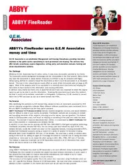 Preview of the G.E.M. Associates Case Study