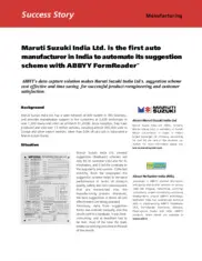 Preview of the Maruti Suzuki India Ltd. Case Study