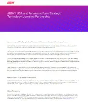 Preview of the Panasonic Case Study