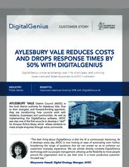 Preview of the Aylesbury Vale District Council Case Study