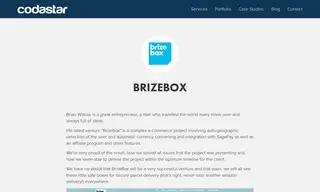 Preview of the Brizebox Case Study