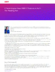 Preview of the C Technologies AB Case Study