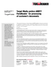 Preview of the Target Media Case Study