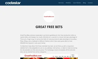 Preview of the Great Free Bets Case Study