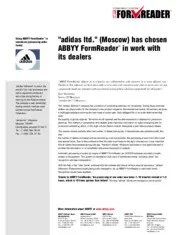 Preview of the Adidas Case Study