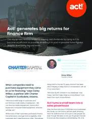 Preview of the Charter Capital Case Study