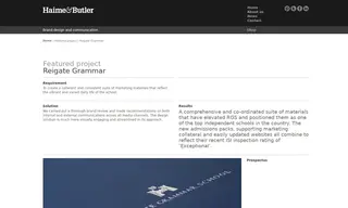 Preview of the Reigate Grammar School Case Study