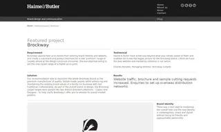 Preview of the Brockway Case Study