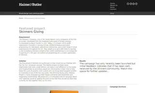 Preview of the The Skinners Company Case Study