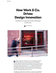 Preview of the Work & Co. Case Study