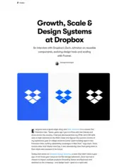 Preview of the Dropbox Case Study