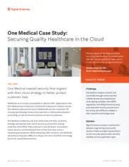 Preview of the One Medical Case Study