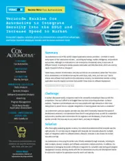 Preview of the Cox Automotive Case Study