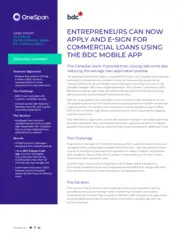 Preview of the Business Development Bank of Canada Case Study