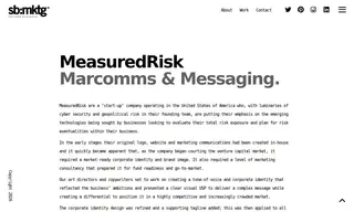 Preview of the MeasuredRisk Case Study
