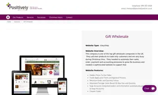Preview of the GiftScribes Gifts Ltd Case Study