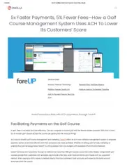 Preview of the ForeUP Case Study