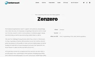 Preview of the Zenzero Case Study