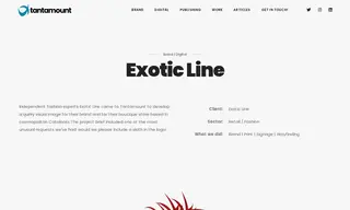 Preview of the Exotic Line Case Study