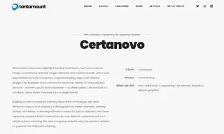 Preview of the Certanovo Case Study