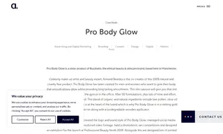 Preview of the Pro Body Glow Case Study