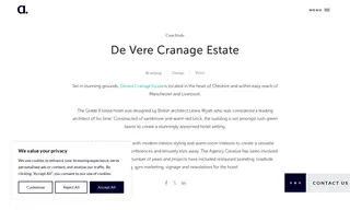 Preview of the Devere Cranage Estate Case Study