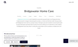 Preview of the Bridgewater Home Care Case Study