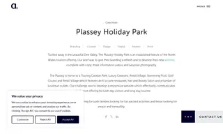 Preview of the Plassey Holiday Park Case Study