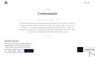 Preview of the Cottonopolis Case Study