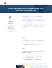 Preview of the Stonebridge Rock Case Study