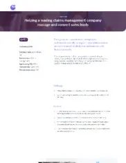 Preview of the Etico Group Case Study