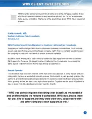 Preview of the Southern California Pain Consultants Case Study