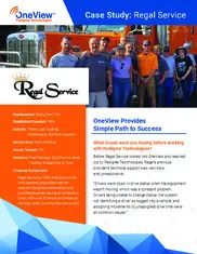 Preview of the Regal Service Case Study