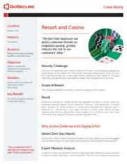 Preview of the Leading Resort & Casino Company Case Study