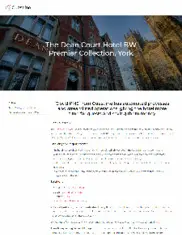 Preview of the Dean Court Case Study