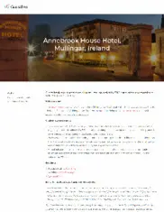 Preview of the Annebrook House Hotel Case Study