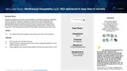 Preview of the Northwood Hospitality Case Study