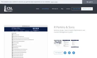 Preview of the R Perkins & Sons Case Study