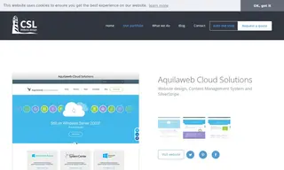 Preview of the Aquilaweb Cloud Solutions Case Study