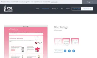 Preview of the Décolletage Case Study