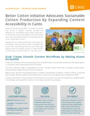 Preview of the Better Cotton Case Study