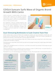 Preview of the COOLA Suncare Case Study
