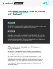 Preview of the Next Insurance Case Study