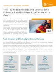 Preview of the Equip Outdoor Technologies Ltd Case Study