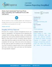 Preview of the Think|Stack Case Study