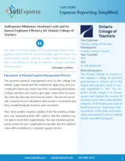 Preview of the Ontario College of Teachers Case Study