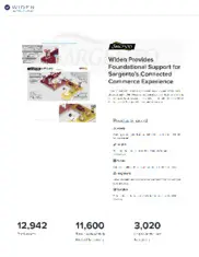 Preview of the Sargento Case Study